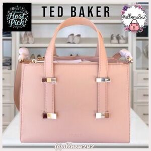 Ted Baker Juliet Adj Handle Small Tote Satchel Bag "Taupe" Set
